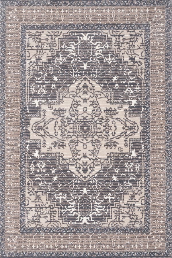 Covor Boho 07 vlv crem dreptunghiular 140 x 200 cm