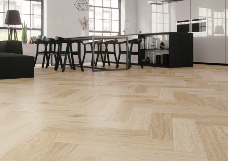 SPC Click Amaron Herringbone – HARLOW OAK – 5mm CA 158 10