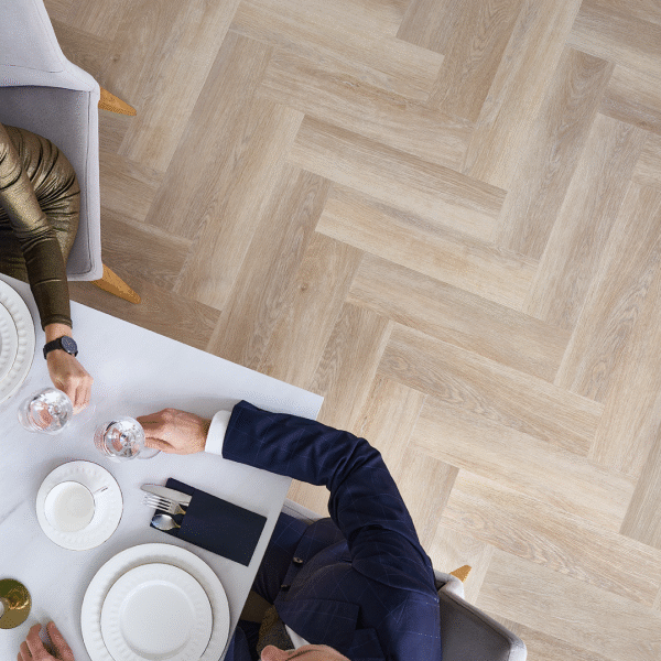 SPC Click Amaron Herringbone – STAMFORD OAK – 5mm CA 181