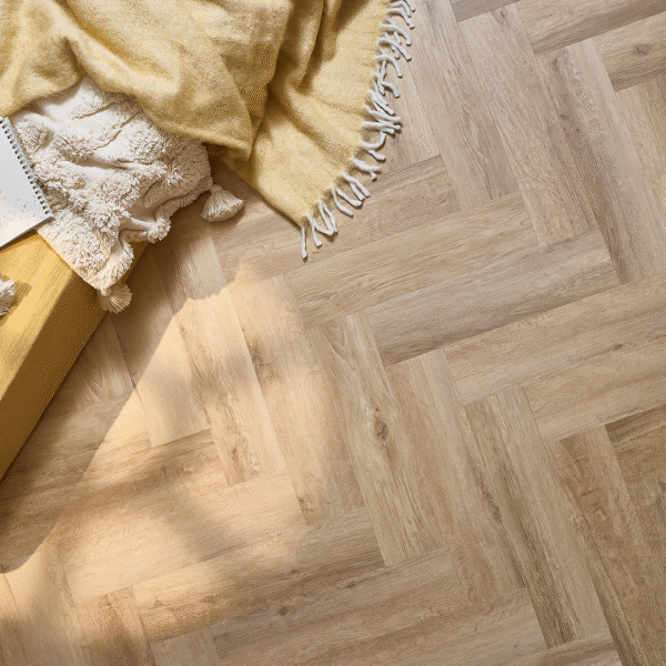 SPC Click Amaron Herringbone – WINDSOR OAK – 5mm CA 184