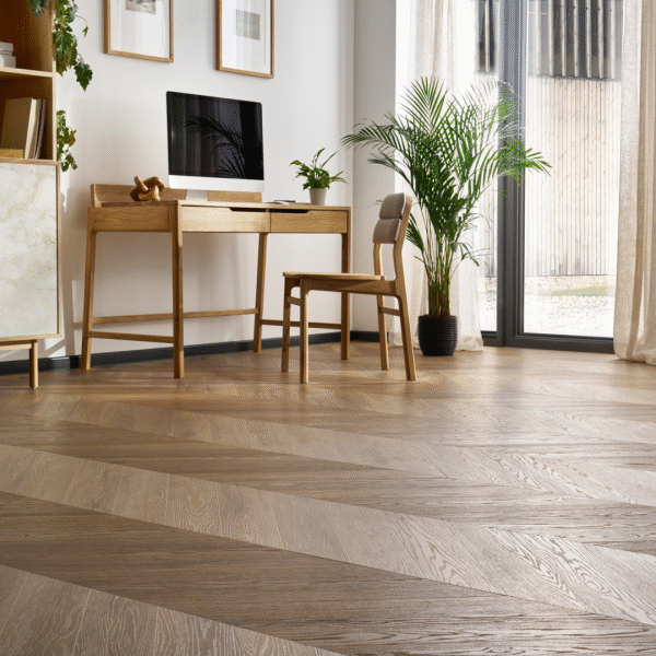 SPC Click Amaron Chevron – ROCHESTER OAK – 5mm CLC 229 3