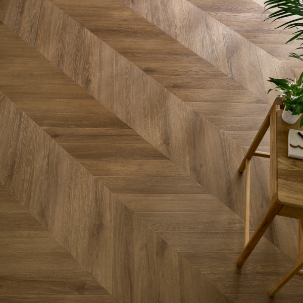 SPC Click Amaron Chevron – ROCHESTER OAK – 5mm CLC 229