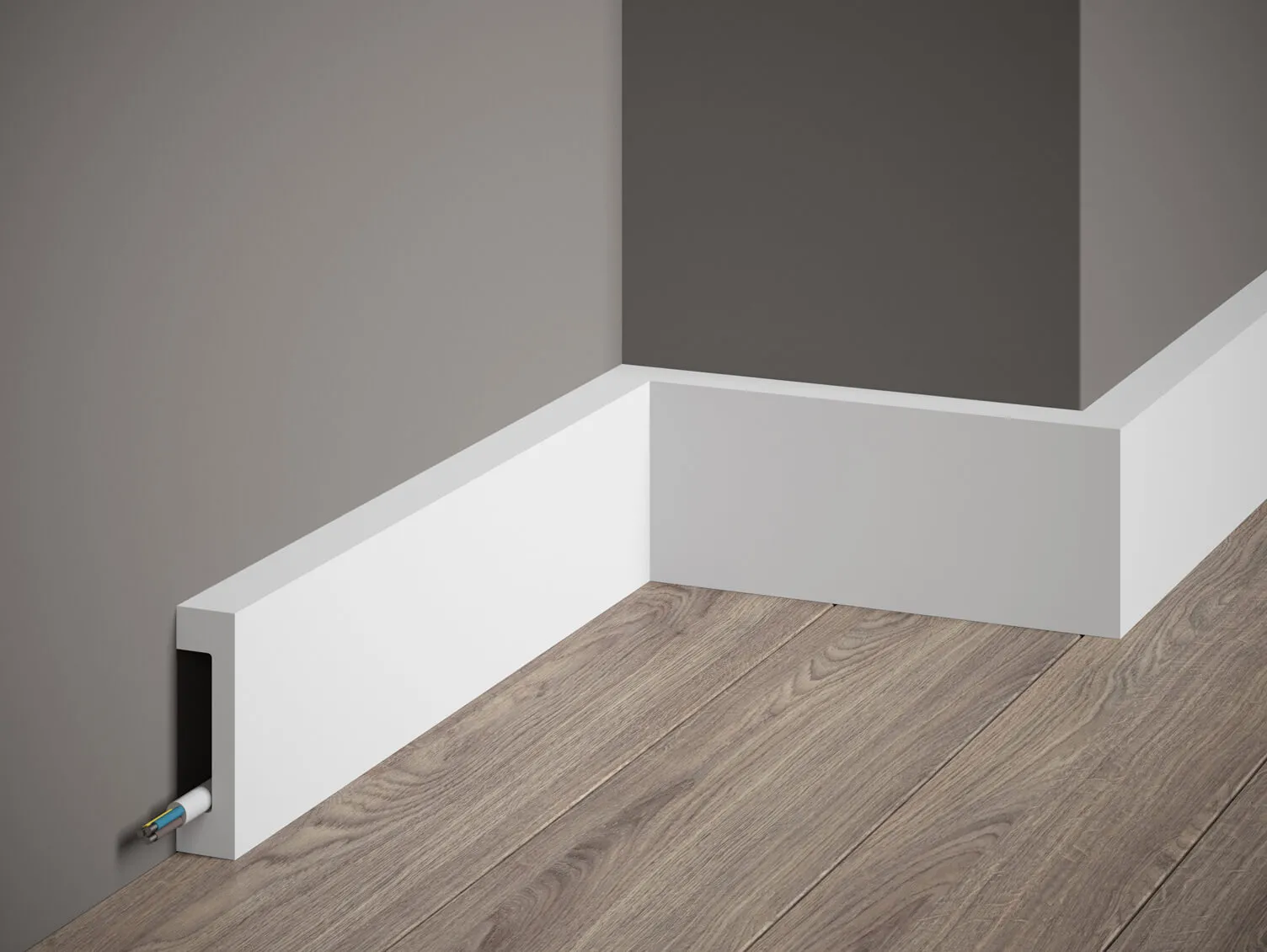 Plinta decorativa polimer dur MD006 101x23x2000mm 2