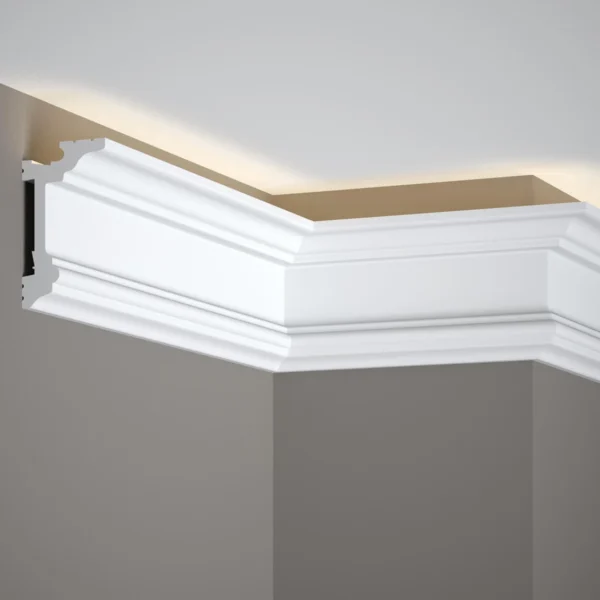 Cornisa decorativa polimer dur MD137 96x55x2000mm 3