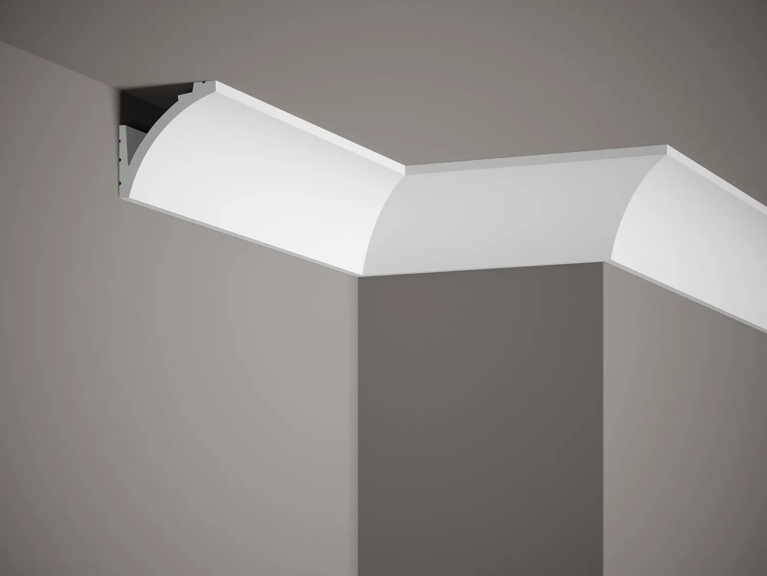 Cornisa decorativa polimer dur MD367 72x70x2000mm 2
