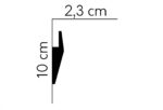 Cornisa decorativa polimer dur MD016 100x23x2000mm 8