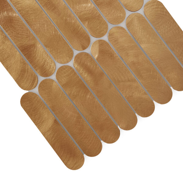 Mozaic metalic Allumi Pills Brass Gold 3