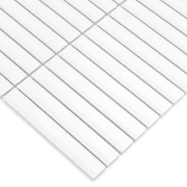 Mozaic ceramic Kitkat White Matt