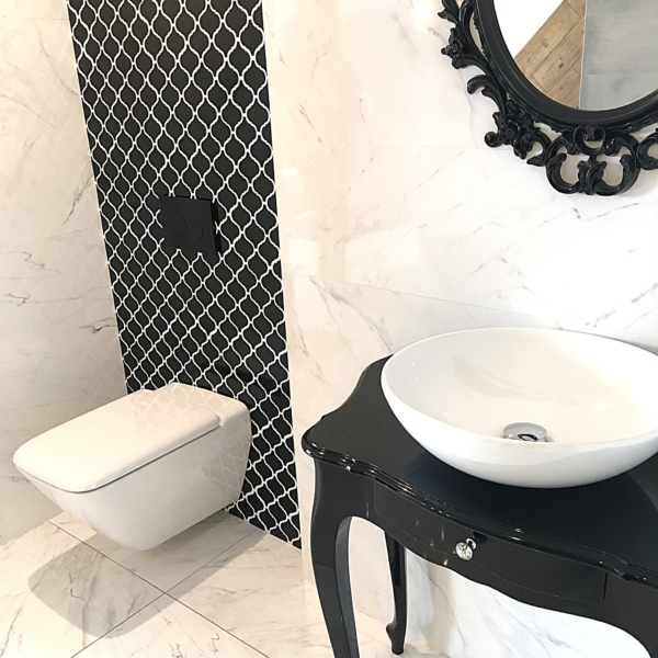 Mozaic ceramica Mini Arabesco Black
