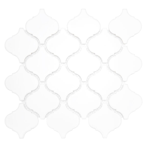 Mozaic ceramica Mini Arabesco White 3
