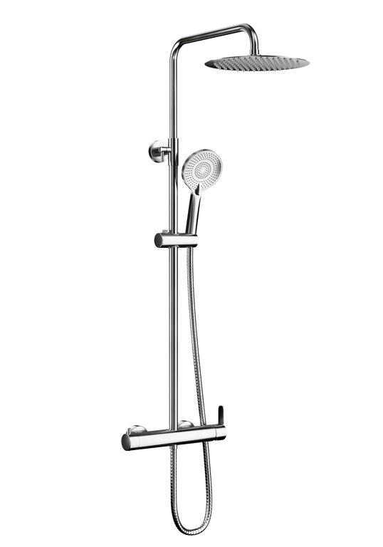 Duș aparent Round Elite, termostatic 2